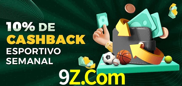 10% de bônus de cashback na 9Z.Com